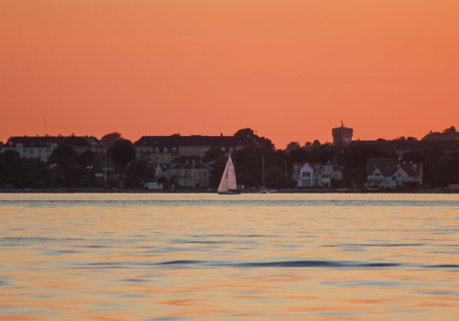 Sailboat in Sunset