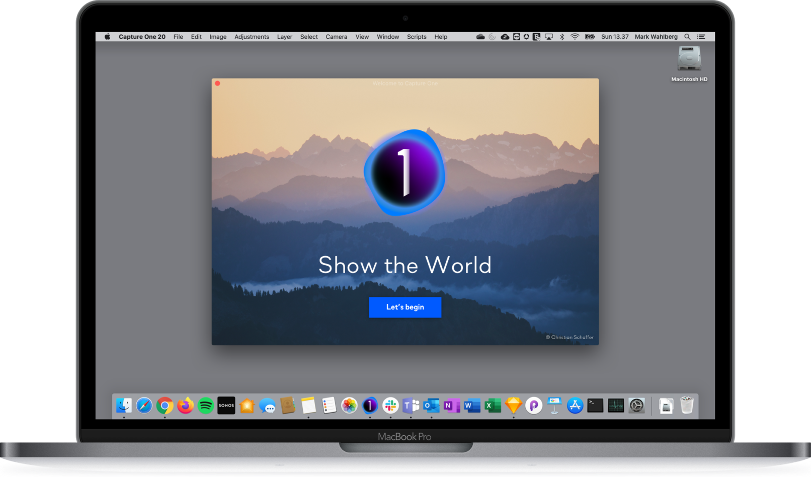 Capture One Onboarding Reskinned Step 1
