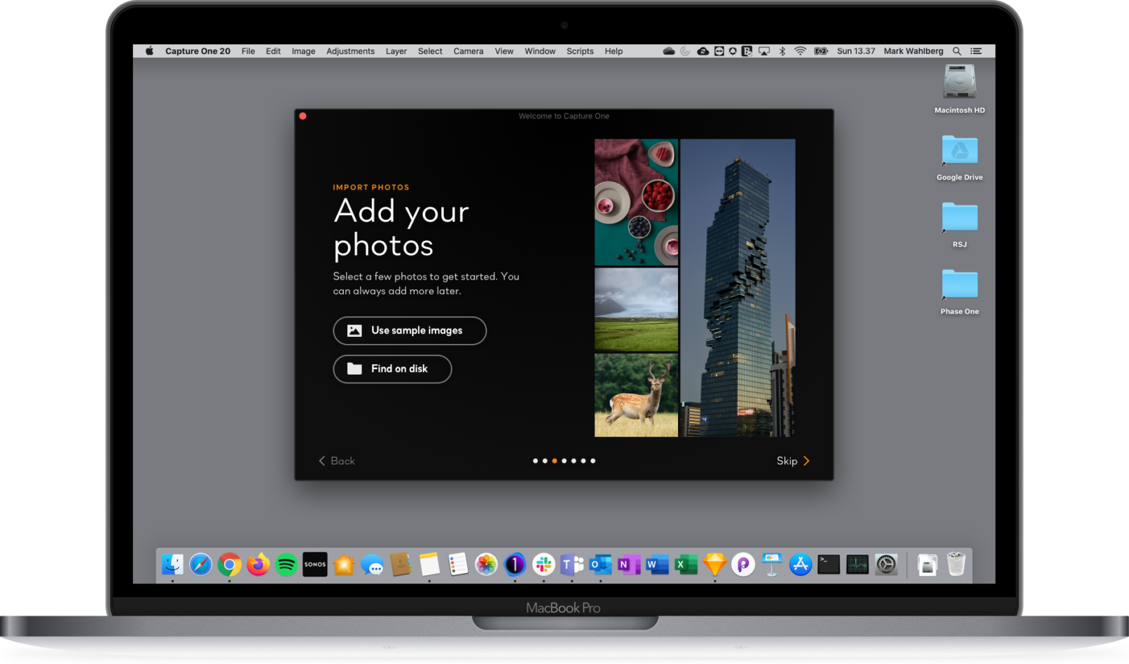Capture One Onboarding Step 4