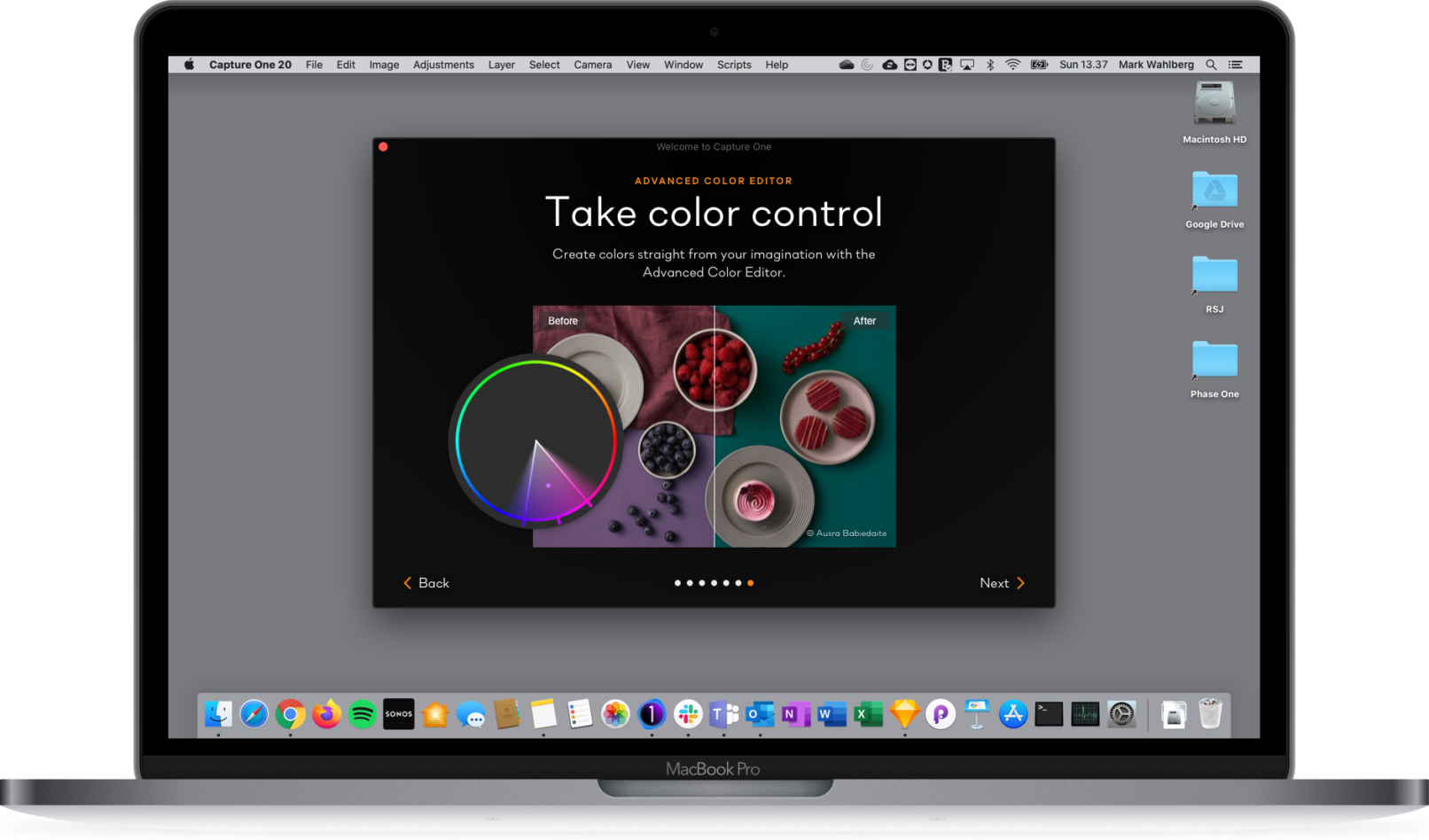 Capture One Onboarding Step 8